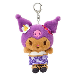 Kuromi Plush Mascot Keychain (Suntan Series) Accessory Japan Original
