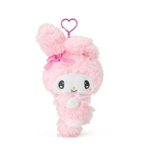 My Melody Plush Mascot Keychain (My Melody 50th & Kuromi 20th Anniv. Melo Series) Accessory Japan Original