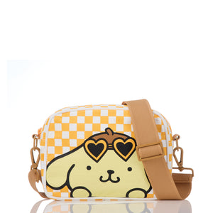 Pompompurin x Aloha Collection Le Tour Crossbody Bag (Check) Bags Aloha Collection Inc