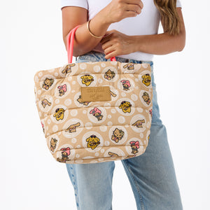 Hello Kitty and Friends x Aloha Collection Large Quilted Tote (Bubbles) Bags Aloha Collection Inc