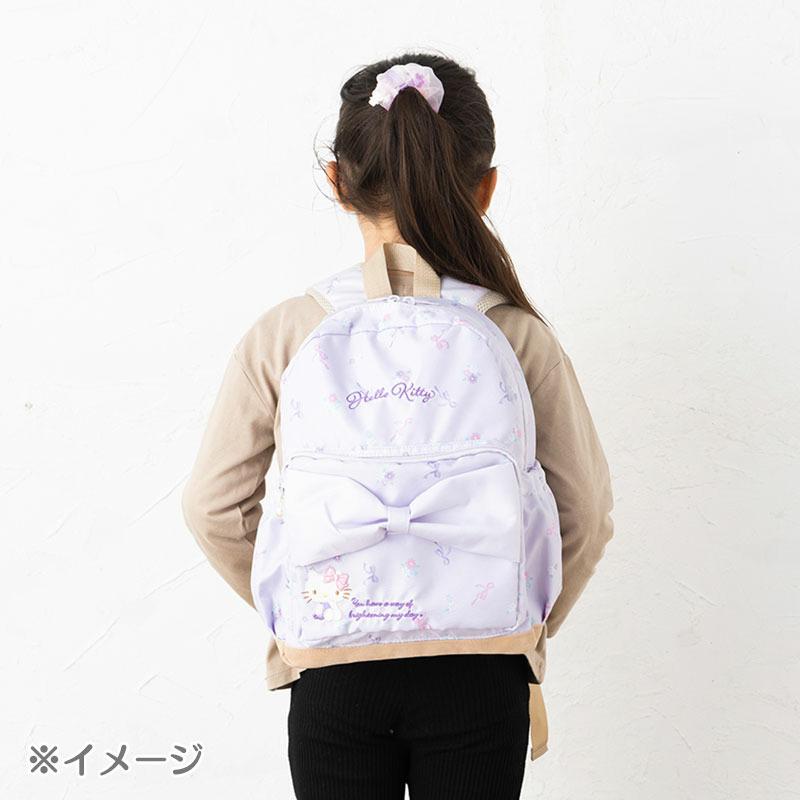 Hello Kitty Kids Sweet Ribbon Backpack Bags Japan Original   