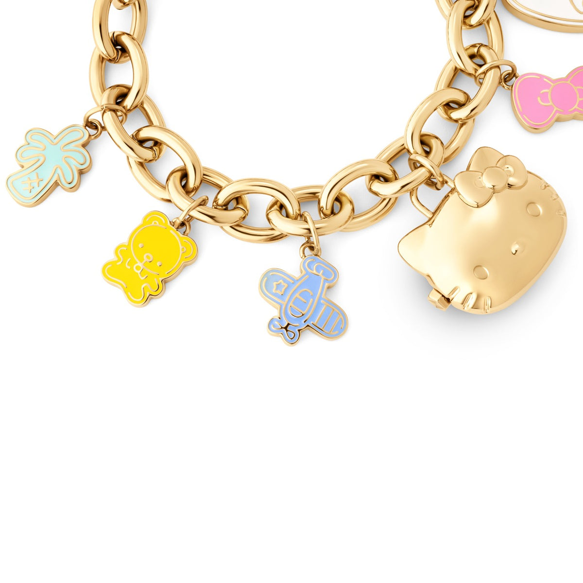 Hello Kitty x MVMT 50th Anniversary Charm Bracelet Watch Jewelry Movado Group (MVMT)   