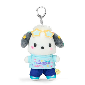 Pochacco Plush Mascot Keychain (Sparkling School Series) Accessory Japan Original