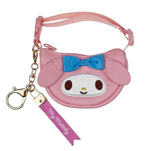 My Melody 2-Way Mini Crescent Bag Charm Accessory Global Original