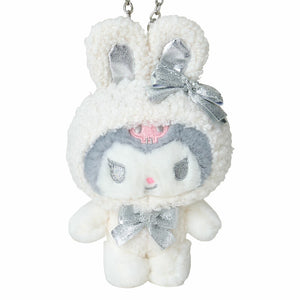 Kuromi Plush Mascot Bag Charm (Snow Bunny Series) Accessory Japan Original