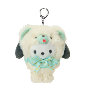 Pochaccco Plush Keychain Mascot (Fluffy Teddy Bear Series) Accessory Japan Original