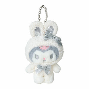 Kuromi Plush Mascot Bag Charm (Snow Bunny Series) Accessory Japan Original