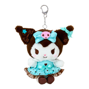 Kuromi Plush Mascot Keychain (Chocolate Mint Series) Accessory Japan Original