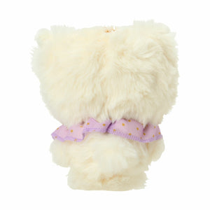 Kuromi Plush Keychain Mascot (Fluffy Teddy Bear Series) Accessory Japan Original