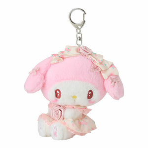 My Melody Plush Mascot Keychain (Dolly Rose Design Series) Accessory Japan Original