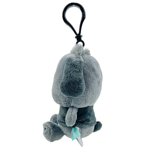 Pochacco Plush Mascot Clip (Ash Monochrome Series) Plush Global Original