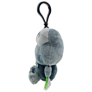 Keroppi Plush Mascot Clip (Ash Monochrome Series) Plush Global Original