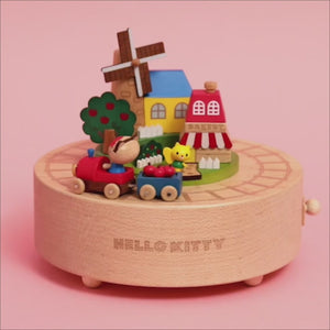 Hello Kitty Tiny Train Music Box