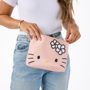 Hello Kitty x Aloha Collection Small Pouch (Kitty Face - Rosy) Bags Aloha Collection Inc