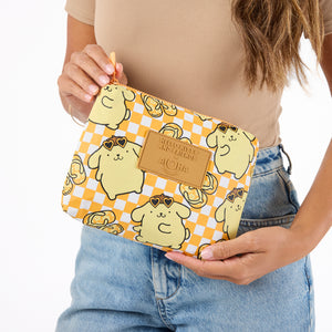 Pompompurin x Aloha Collection Small Pouch (Check) Bags Aloha Collection Inc