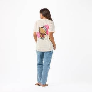 Hello Kitty x Aloha Collection Hibiscus Tee (Ivory) Apparel Aloha Collection Inc