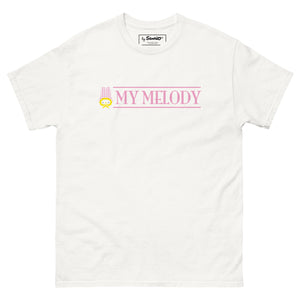 My Melody Gingham Logo Tee Apparel Printful White S