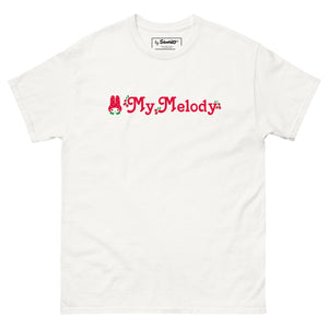 My Melody Strawberry Logo Tee Apparel Printful White S