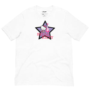 Hello Kitty Guitar Star Tee Apparel Printful White XS