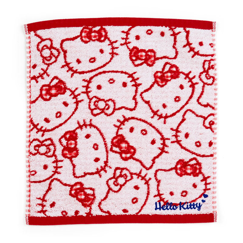 Hello Kitty All-Over Print Wash Towel Home Goods Japan Original   