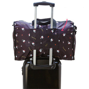 Kuromi All-Over Print Foldable Weekender Bag Bags Japan Original