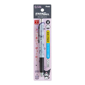 Kuromi Pentel EnerGel Retractable Gel Pen Stationery Japan Original