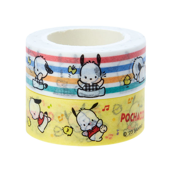 Japan Sanrio Washi Paper Masking Tape - Pochacco / Pancake