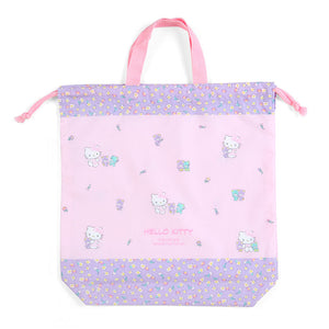 Hello Kitty Drawstring Travel Bag Bags Japan Original   