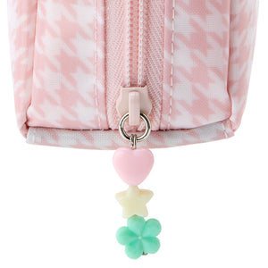 My Melody Zipper Pouch (Floral Houndstooth Series) Bags Japan Original   