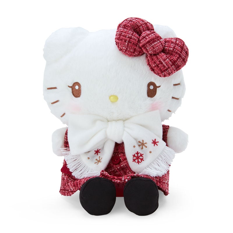 Hello Kitty 9&quot; Plush (Winter Tweed Series) Plush Japan Original   