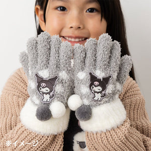 Kuromi Kids Cozy Gloves Accessory Japan Original   