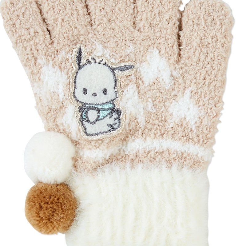 Pochacco Kids Cozy Gloves Accessory Japan Original   