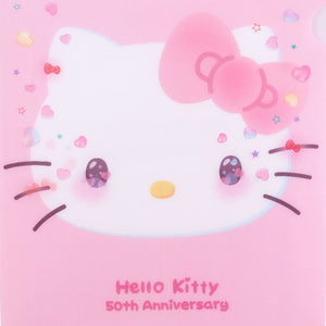 Hello Kitty Clear File Folder (50th Anniv. The Future In Our Eyes) Stationery Japan Original   