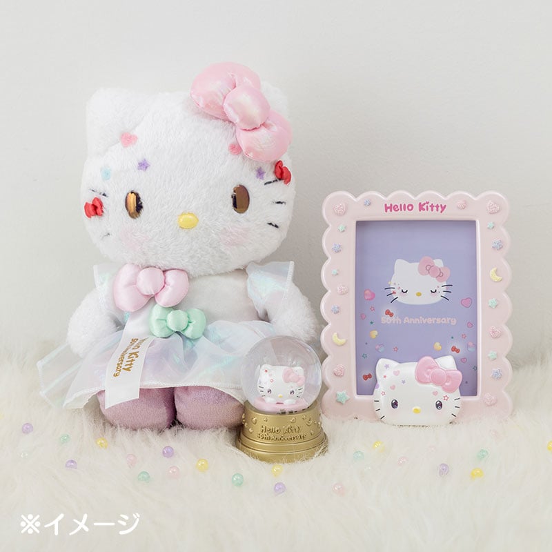 Hello Kitty 9&quot; Plush (50th Anniv. The Future In Our Eyes) Plush Japan Original   