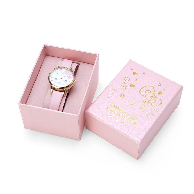 Hello Kitty Wrist Watch (50th Anniv. The Future In Our Eyes) Jewelry Japan Original   