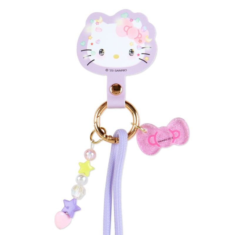 Hello Kitty 2-Way Smartphone Charm (50th Anniv. The Future In Our Eyes) Accessory Japan Original   