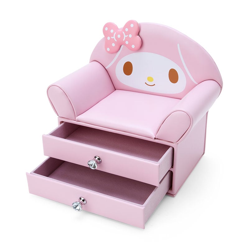 My Melody Mini Sofa Storage Chest Home Goods Japan Original   