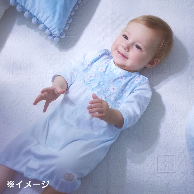 Sanrio Baby Organic Cotton Cinnamoroll Convertible Gown Kids Japan Original   