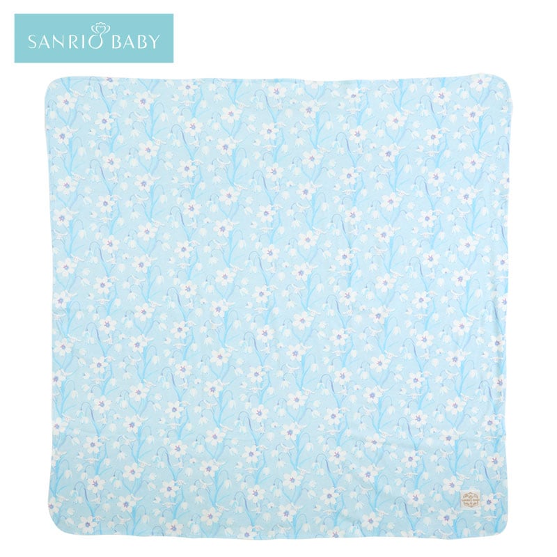 Sanrio Baby Organic Cotton Cinnamoroll Swaddle Blanket Kids Japan Original   