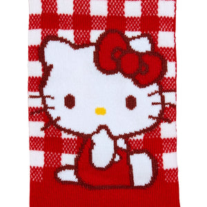 Hello Kitty Checkered Ankle Socks Accessory Japan Original