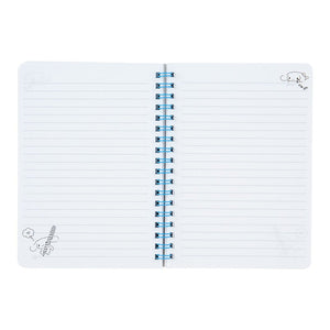 Cinnamoroll Lined Notebook (Elastic Closure) Stationery Japan Original