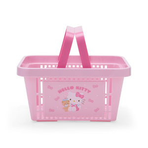 Hello Kitty Mini Shopping Storage Basket Home Goods Japan Original