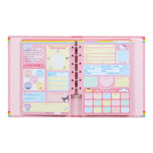 Sanrio Characters Mini Profile Binder Notebook (My Profile Series) Media Japan Original