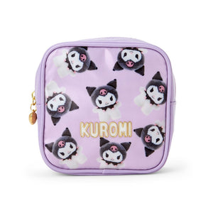 Kuromi Mini Zipper Pouch (Pitatto Friends Series) Bags Japan Original