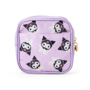 Kuromi Mini Zipper Pouch (Pitatto Friends Series) Bags Japan Original