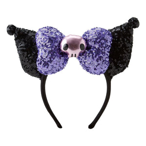 Kuromi Sequined Ear Headband Accessory Japan Original