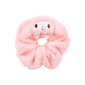 My Melody Cozy Plush Scrunchie (Gingham Bow) Accessory Japan Original