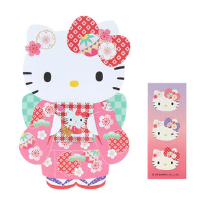 Hello Kitty Enclosure Envelope 3-pc Set Stationery Japan Original