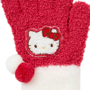 Hello Kitty Kids Expandable Cozy Gloves Accessory Japan Original