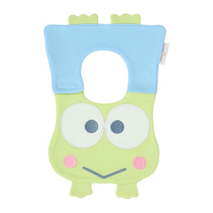 Sanrio Baby Organic Cotton Keroppi Face Bib Kids Japan Original